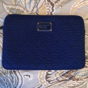 Electric Blue Marc Jacobs laptop case